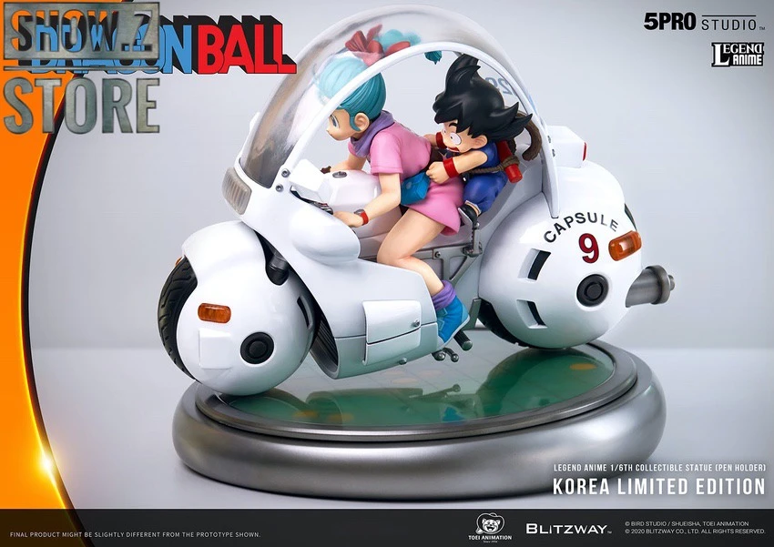 Blitzway×5PRO Dragon Ball Bulma’s Capsule No.9 Bike - Image 9