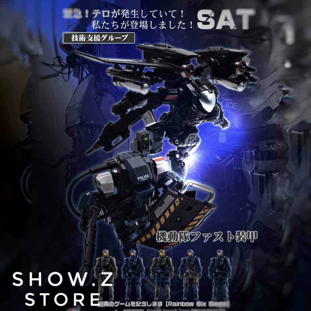 MechFansToys Mechanic Soul Diaclone SAT-04 & SAT-05 Set Of 2 - Image 2