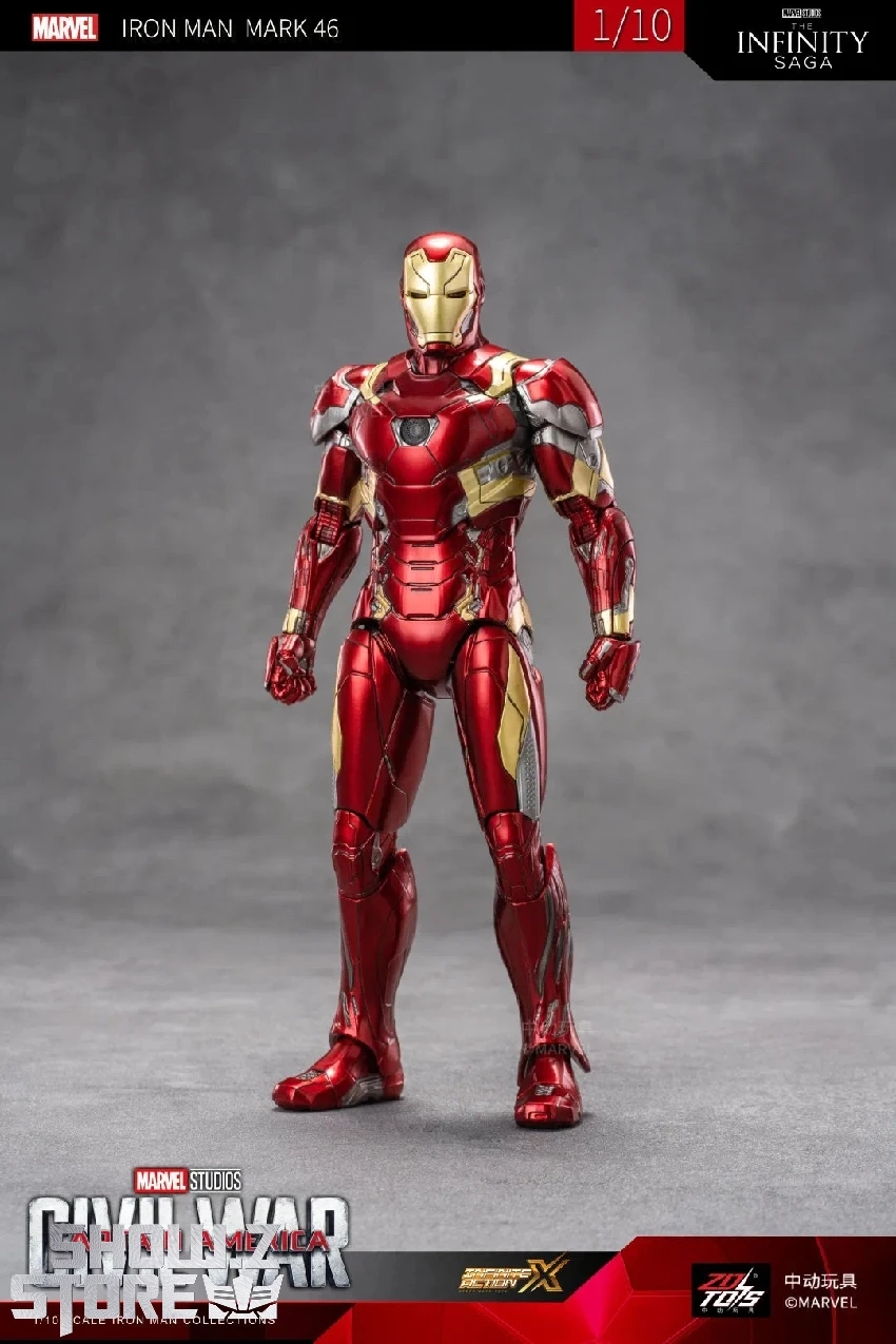 ZT Toys Marvel Licensed 1/10 Iron Man Mark 46 - Image 3