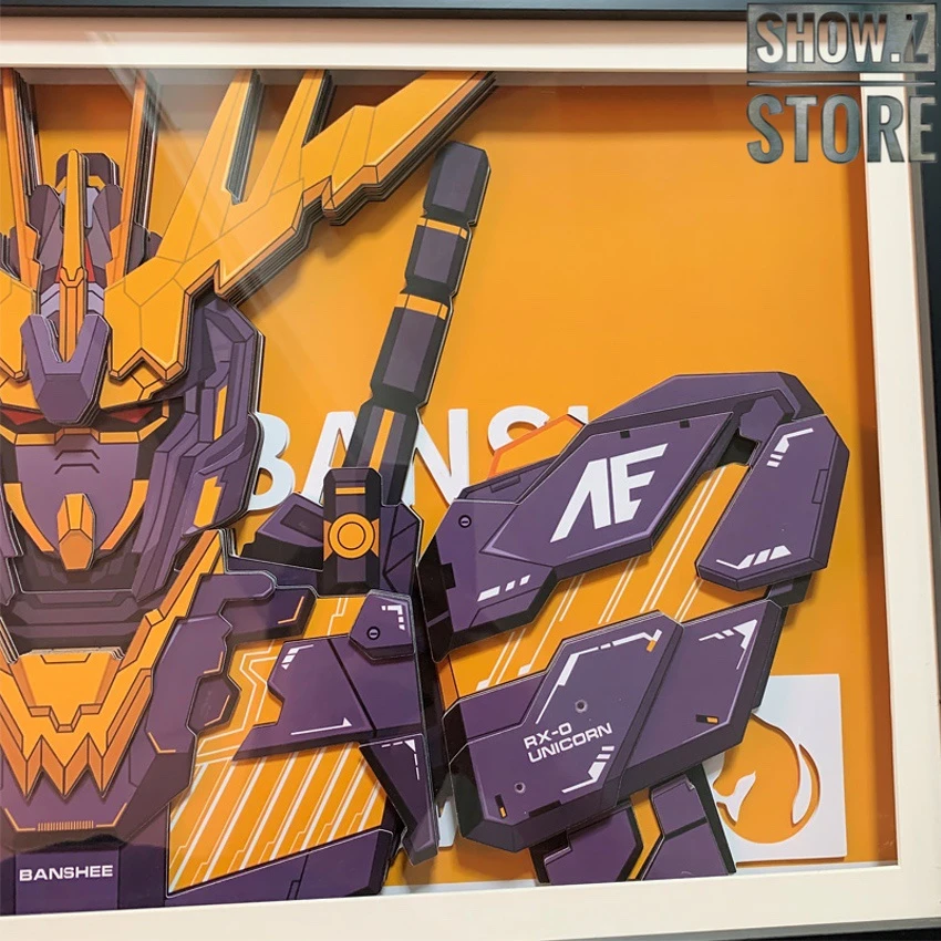 ChenFu Studio RX-0 Unicorn Gundam 02 Banshee 3D Wall Art Decoration Picture - Image 3