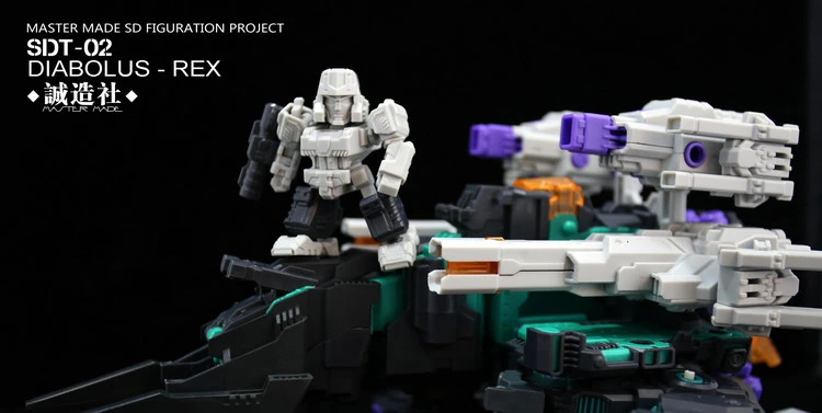Master Made SDT-02 SDT02 Diabolus Rex Trypticon - Image 6
