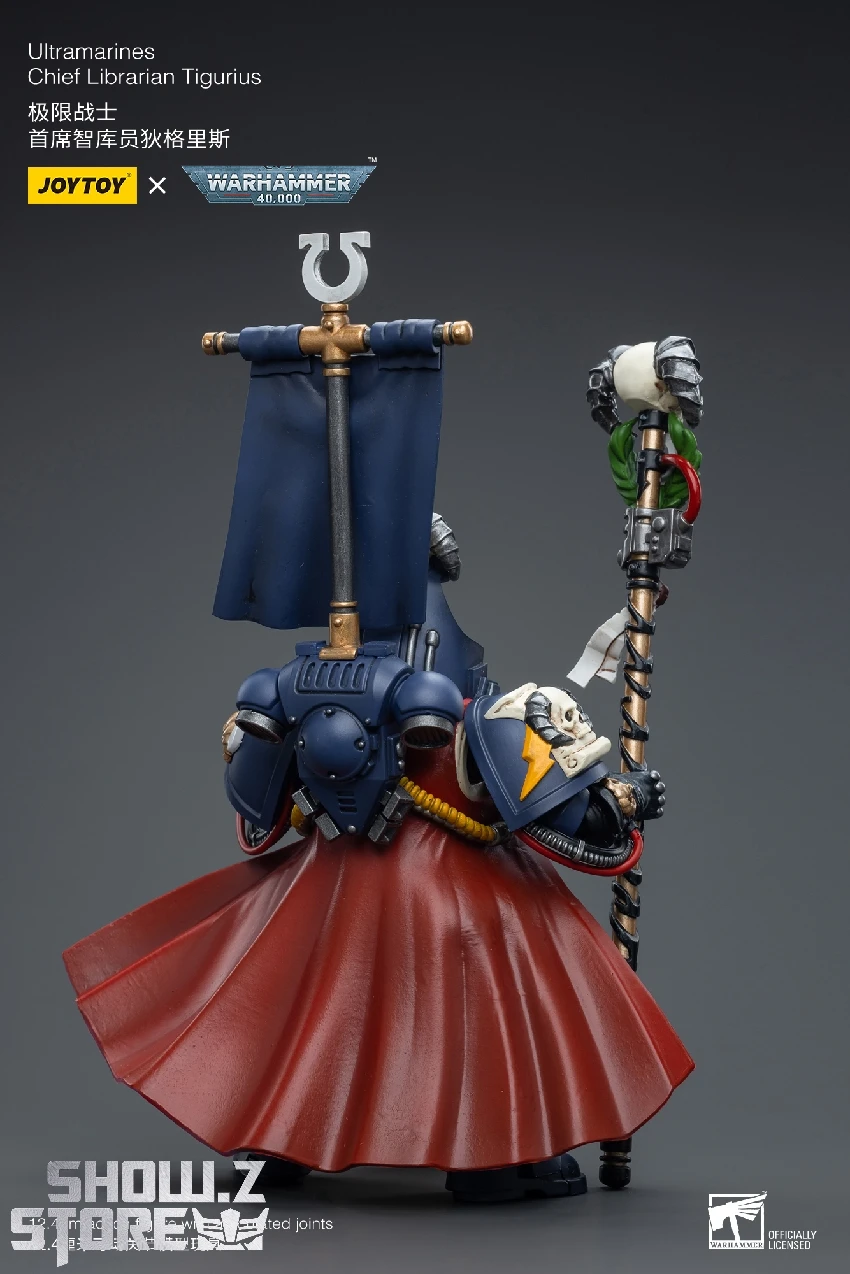 JoyToy Source 1/18 Warhammer 40K Ultramarines Chief Librarian Tigurius - Image 7