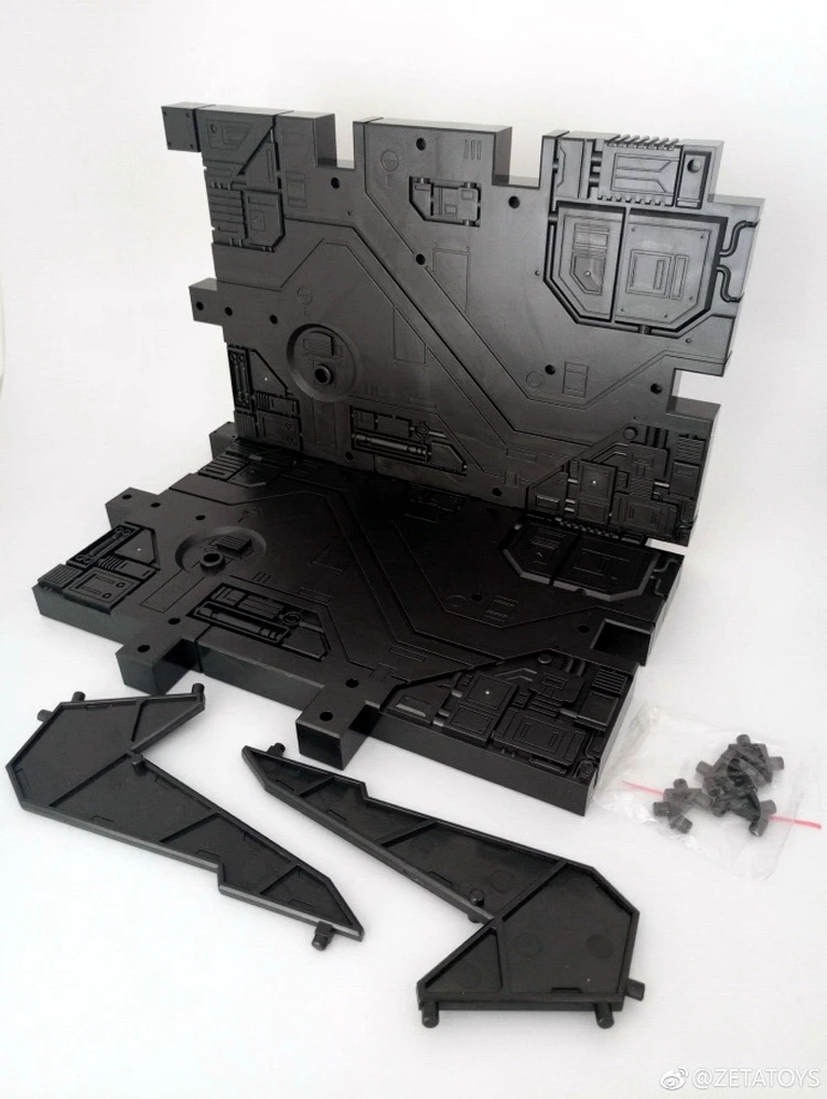 Zeta Toys Zeta-EX Display Base (Orange & Black) - Image 9