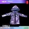 Snail Shell Dazzling Blue & Purple Cloth Coat For 1/10 & 1/12 Mecha Girl