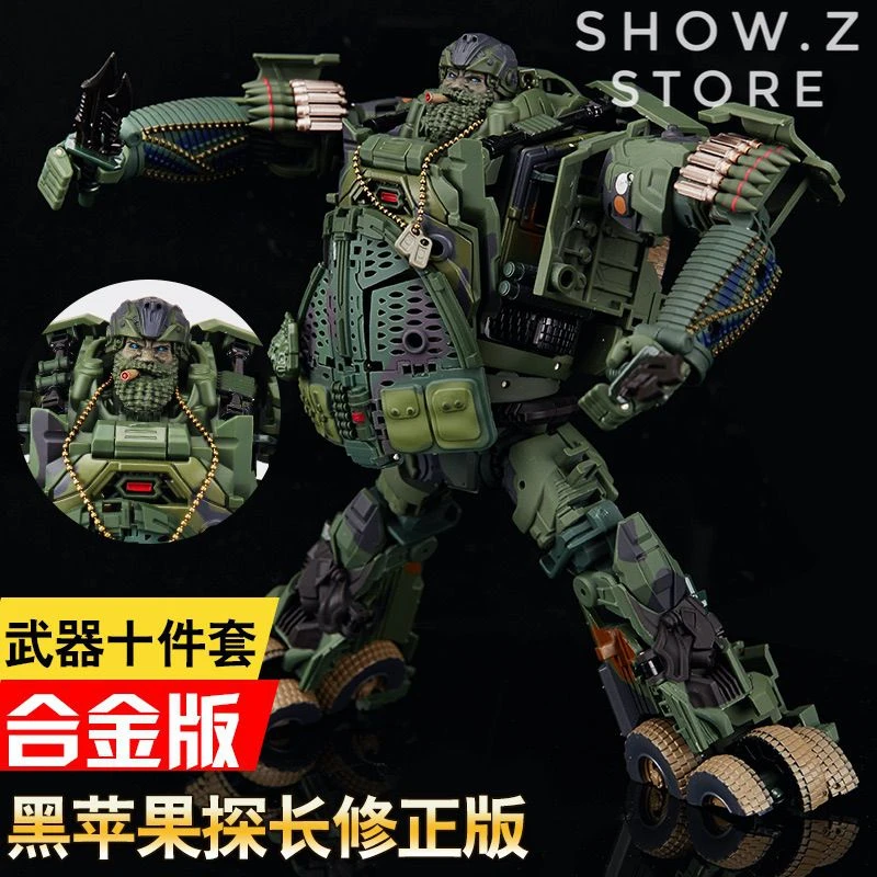 WeiJiang Wei Jiang WJ M02 M-02 Robot Force Hound Oversized Black Apple Alloy Modified Version - Image 6