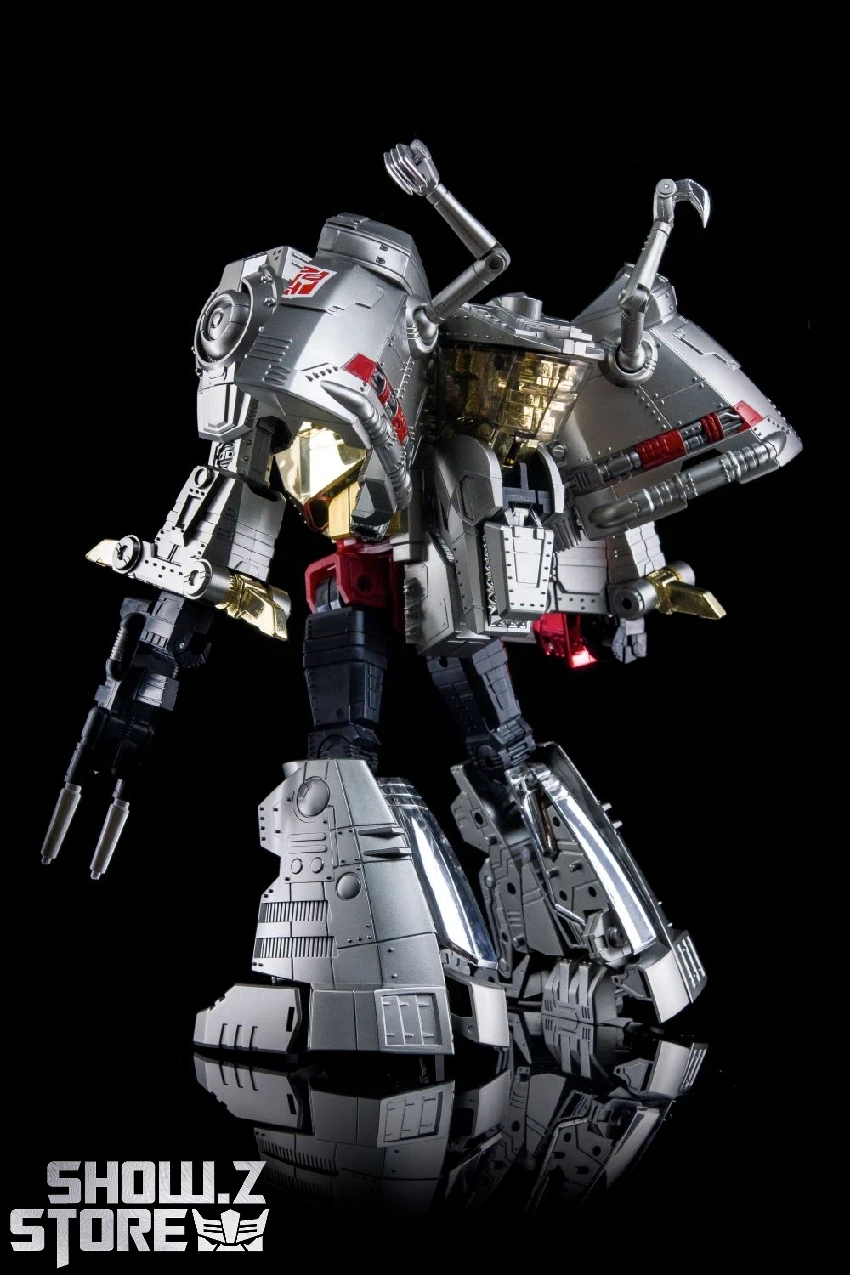 4th Party MP-08 King Grimlock Reximus Prime Oversized Stainless Steel Color Version - Image 16