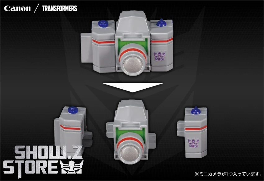 Takara Tomy & Canon Decepticon Refraktor EOS R5 - Image 5