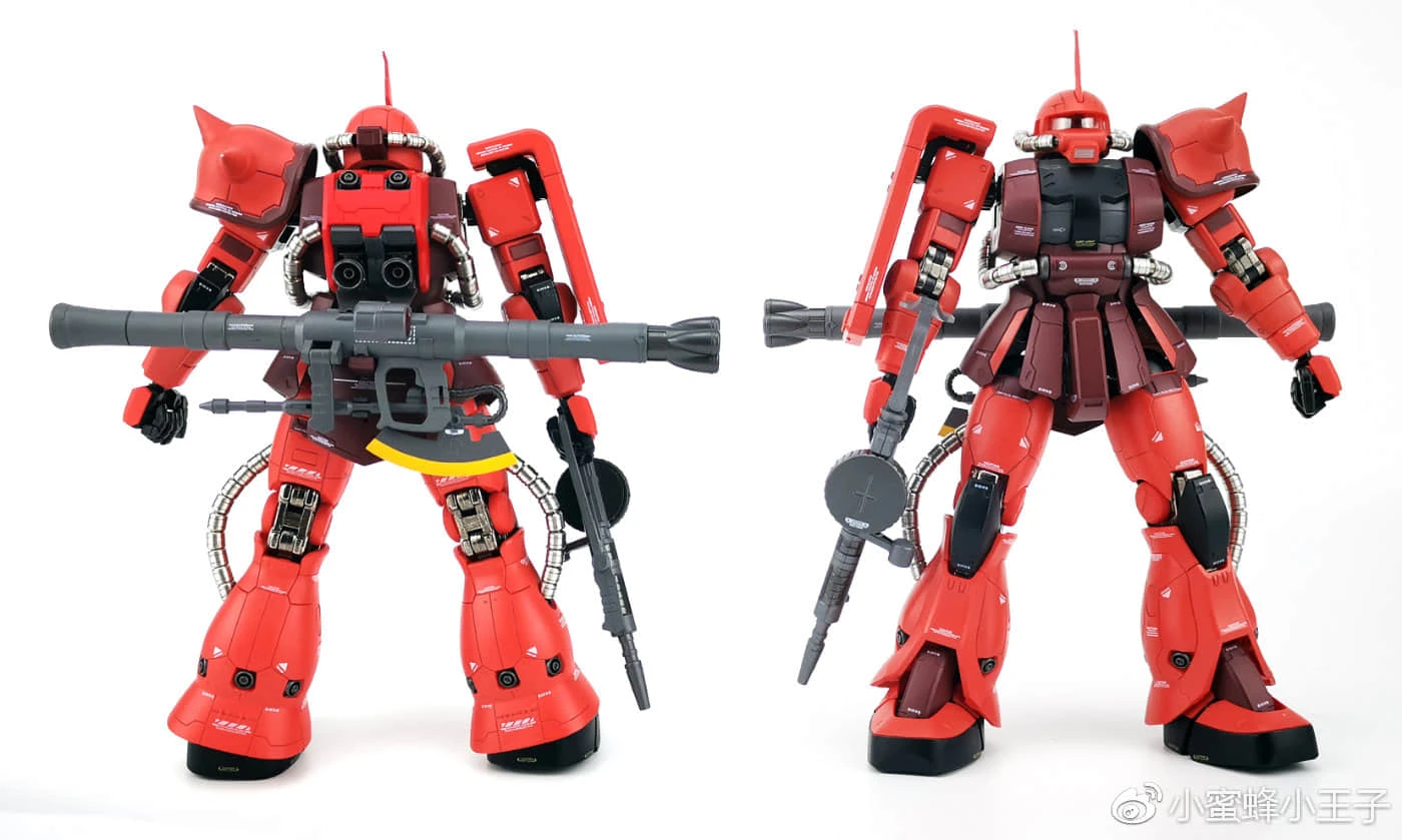 Metal Soldier MS 1/100 MS-06S MS06S Char's Zaku II Side 3 Side3 Red Comet Gundam Mobile Suit - Image 2