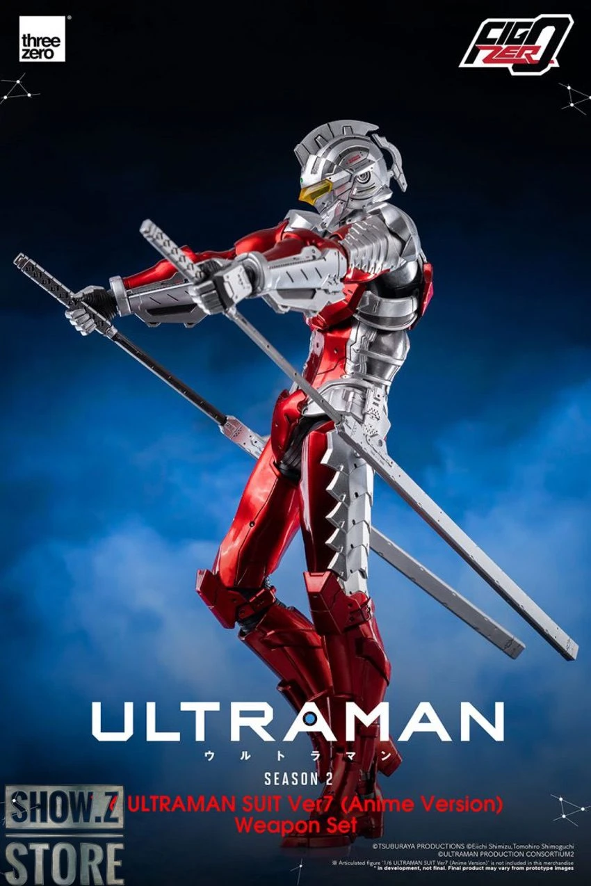 Threezero 1/6 Upgrade Weapon Set For Ultraman Suit Ver.7 Anime Version - Image 10