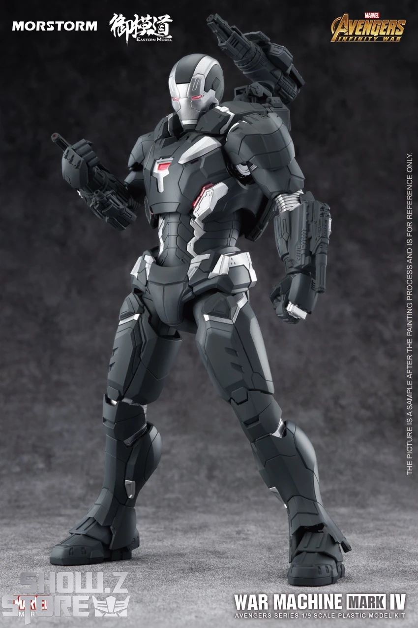 Eastern Model 1/9 Iron Man Mark 4 War Machine Model Kit Reissue - Image 7