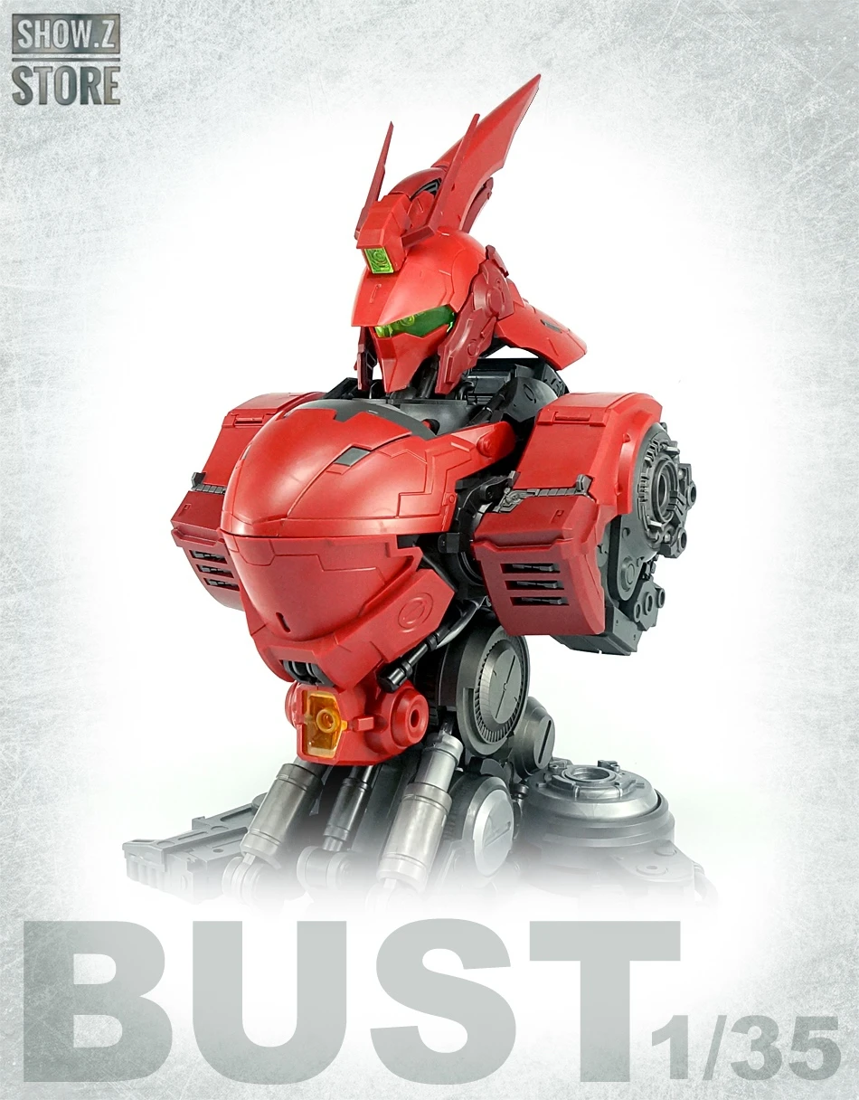 S-Z-B Noah Model Formania Gundam MSN-04 MSN04 Sazabi Neo Zeon 1/35 Bust - Image 14