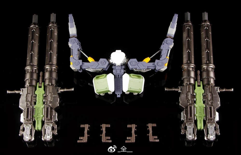 Metal Club MC Beam Gatling Gun Add On Kit For Metal Club 1/100 NZ-666 Kshatriya Gundam - Image 2