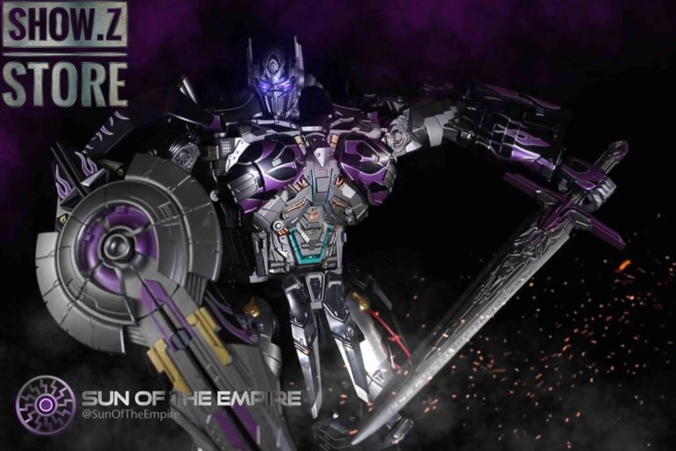 Unique Toys R-02V Challenger Optimus Prime Purple Version - Image 2