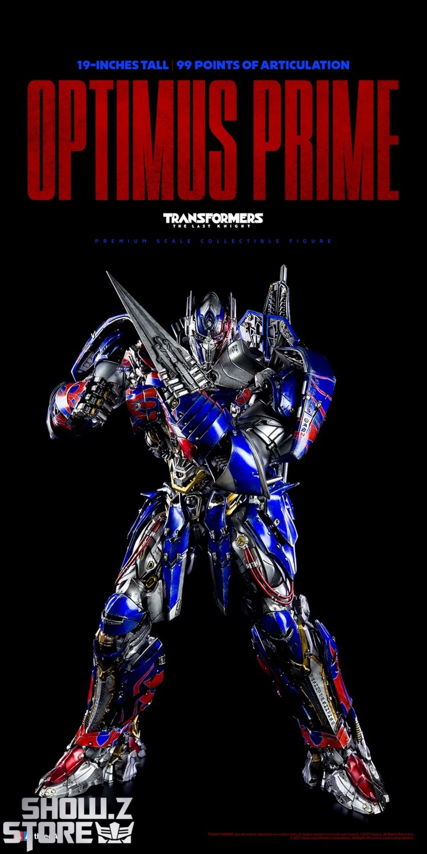 Threezero & Hasbro 3Z0384 The Last Knight Optimus Prime Deluxe Version - Image 8
