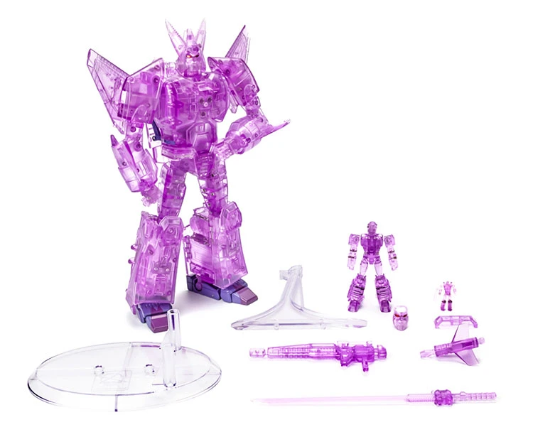 XTransbots MX-III Eligos Cyclonus Clear Version - Image 5