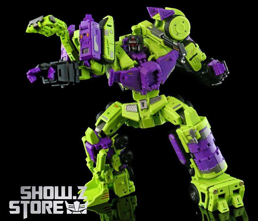 Lucky Cat Micro Cosmos MC-02 Riki-Oh Devastator Set A - Image 8