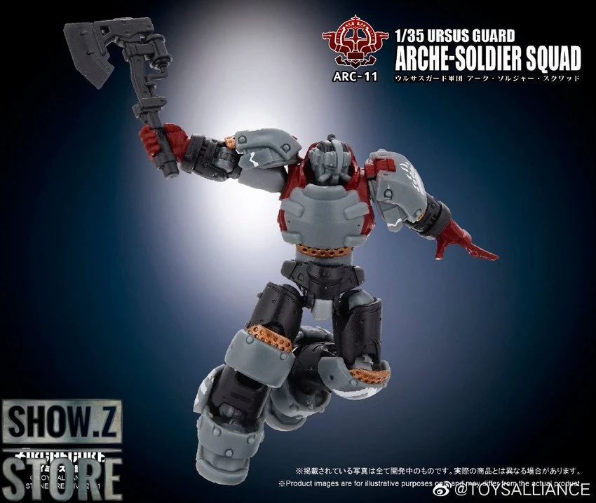 Toys Alliance ARC-11 Ursus Guard Arche-Soldier Squad Set Of 3 - Image 7