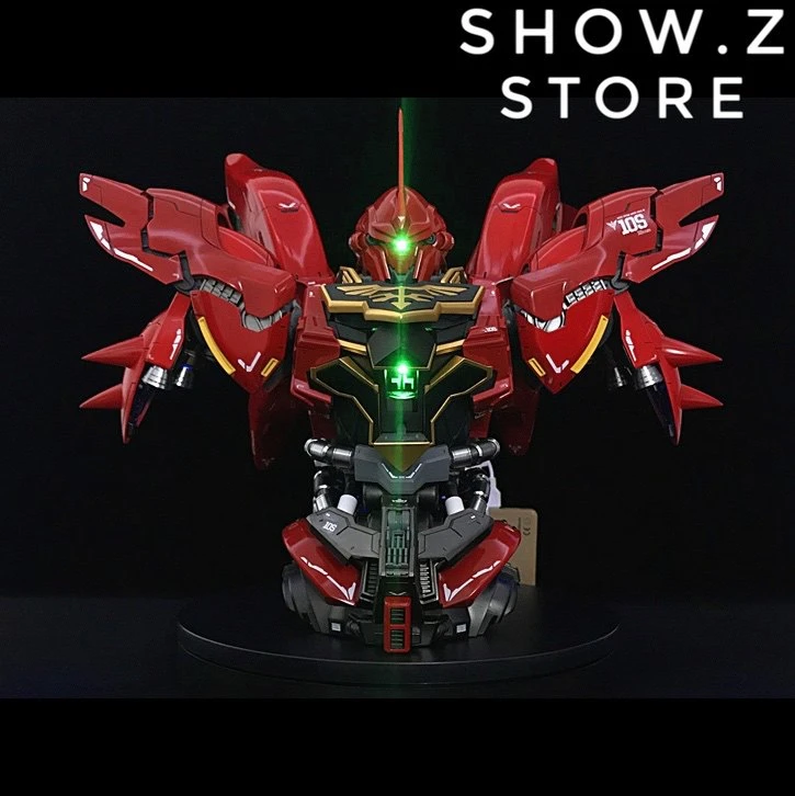 BSC Yihui YH Model 1/35 MSN-06S MNS06S SINANJU New Zeon Customized Gundam Bust Model Kit - Image 7