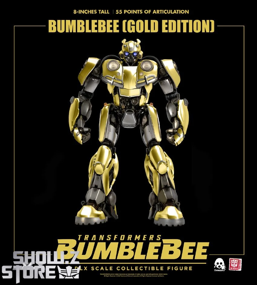 Threezero & Hasbro 3Z0294-EX Bumblebee Golden Version - Image 3