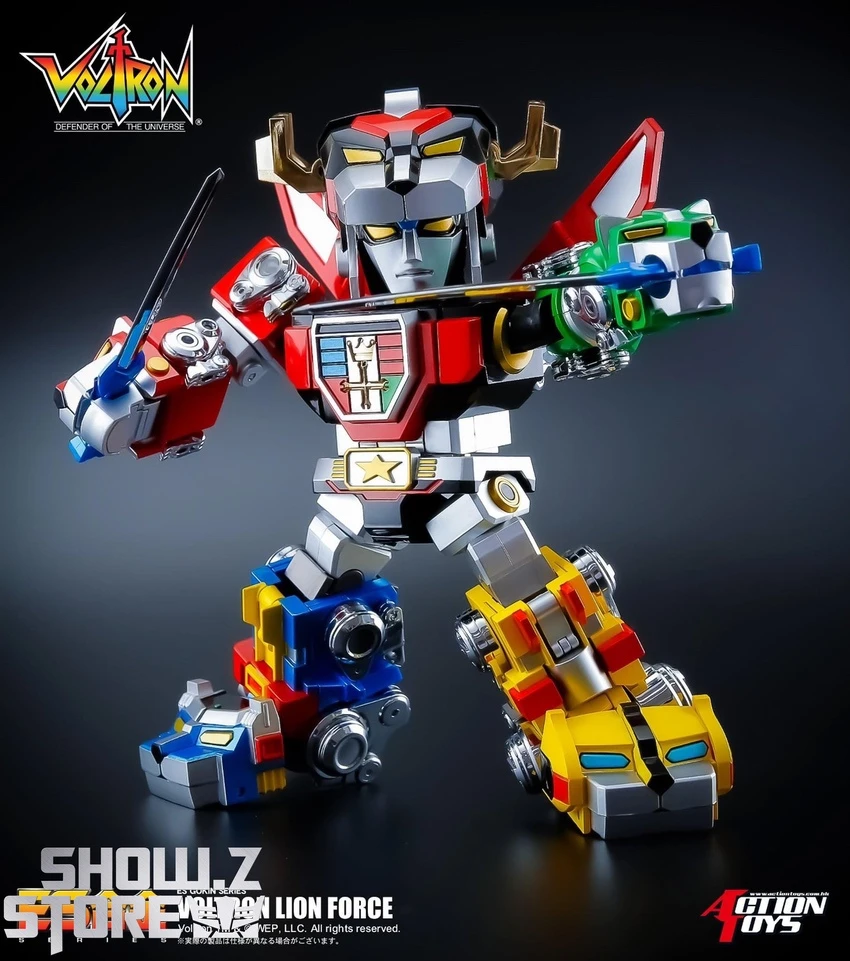 Action Toys Voltron Defender Of The Universe ES Gokin Voltron Lion Force - Image 9