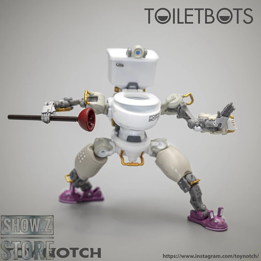 Toy Notch Fun Connection FC-01 Toiletbots Set Of 2 - Image 3