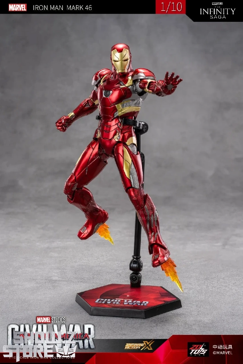 ZT Toys Marvel Licensed 1/10 Iron Man Mark 46 - Image 2