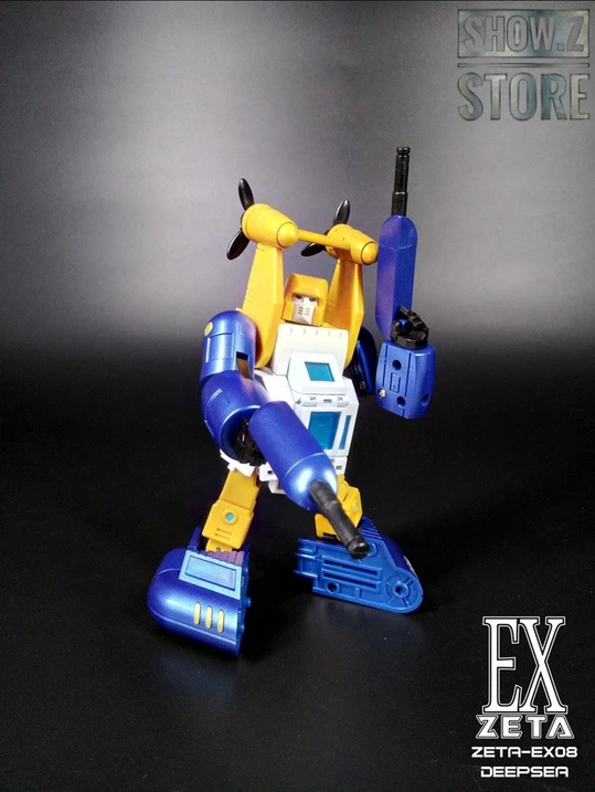 Zeta Toys ZT EX-08 ZETA-EX08 Deepsea Seaspray Metallic Painting Version - Image 3