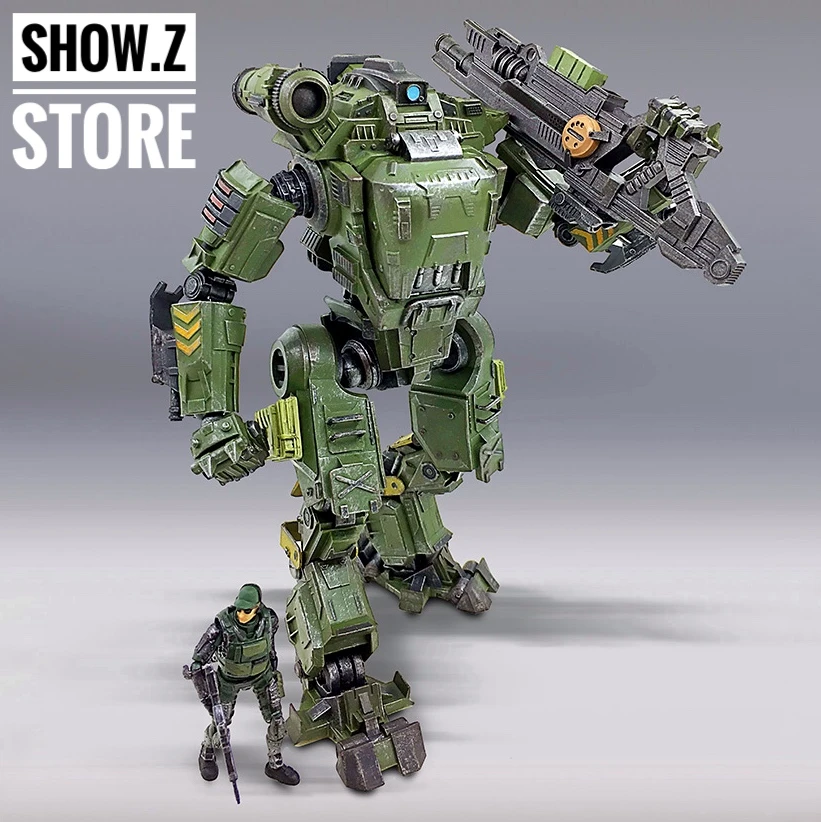 JoyToy Source Acid Rain UNF Zous Mecha Green Version - Image 2