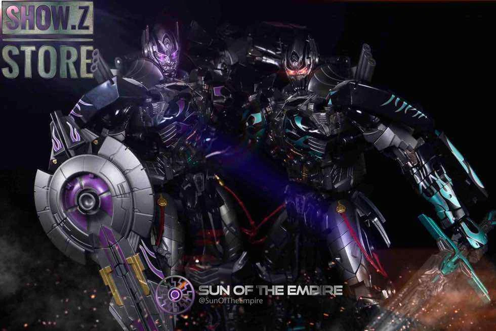 Unique Toys R-02V Challenger Optimus Prime Purple Version - Image 7