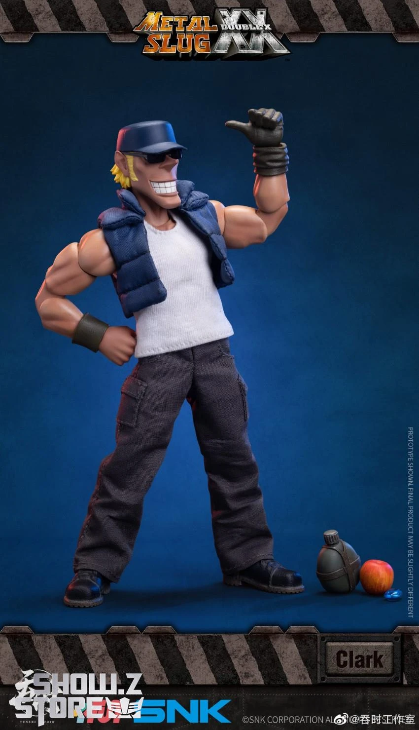 Tunshi Studio 1/12 SNK Licensed Metal Slug 3 Clark - Image 3