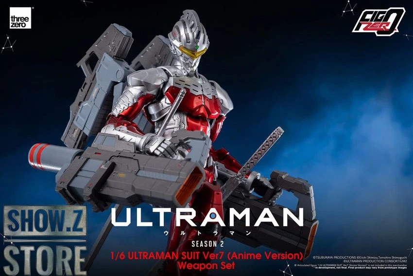 Threezero 1/6 Upgrade Weapon Set For Ultraman Suit Ver.7 Anime Version - Image 9