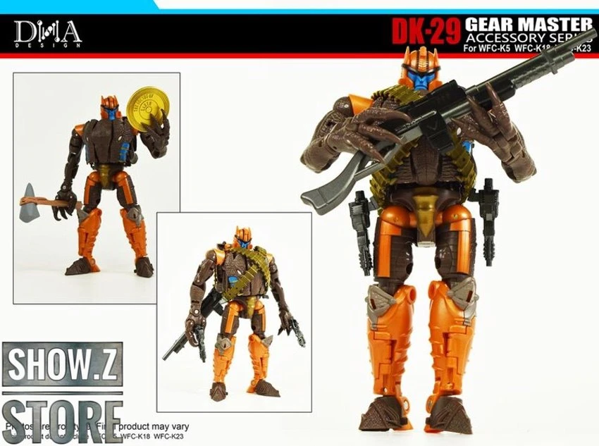 DNA Design DK-29 Upgrade Kit For WFC-K5/18/23 Blackarachnia,Dinobot & Scorponok - Image 6