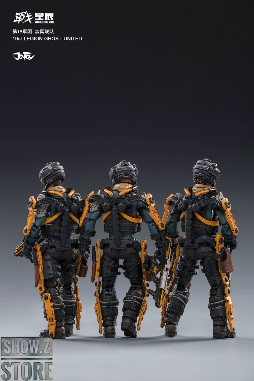 JoyToy Source 1/18 19st Ghost United Legion & Grice Anna Set Of 4 - Image 5