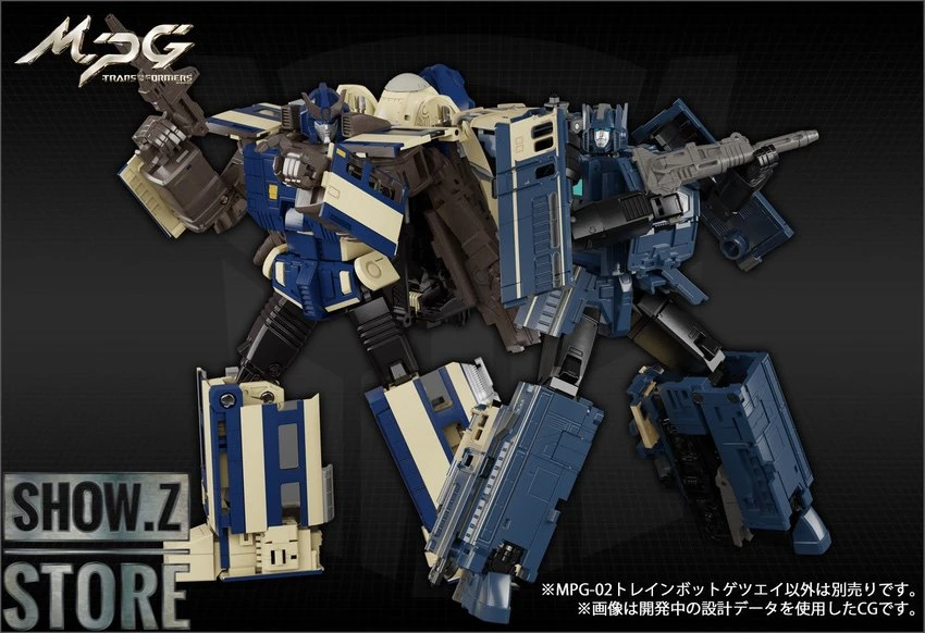 Takara Tomy Masterpiece Gattai MPG-02 Getsuei - Image 7