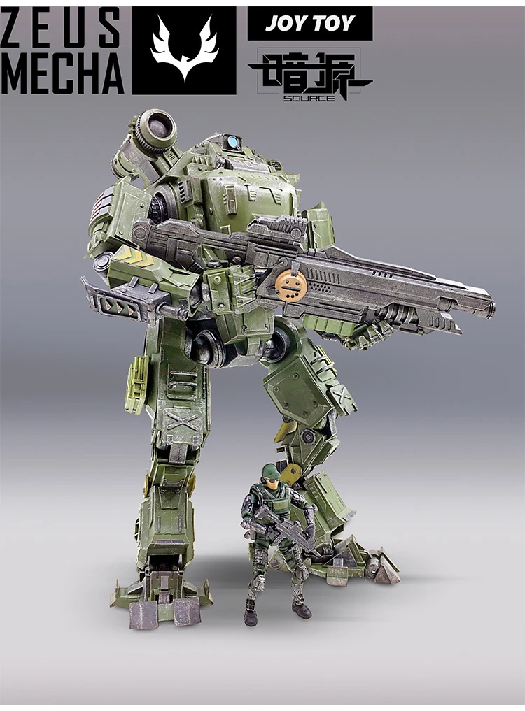 JoyToy Source Acid Rain UNF Zous Mecha Green Version - Image 5
