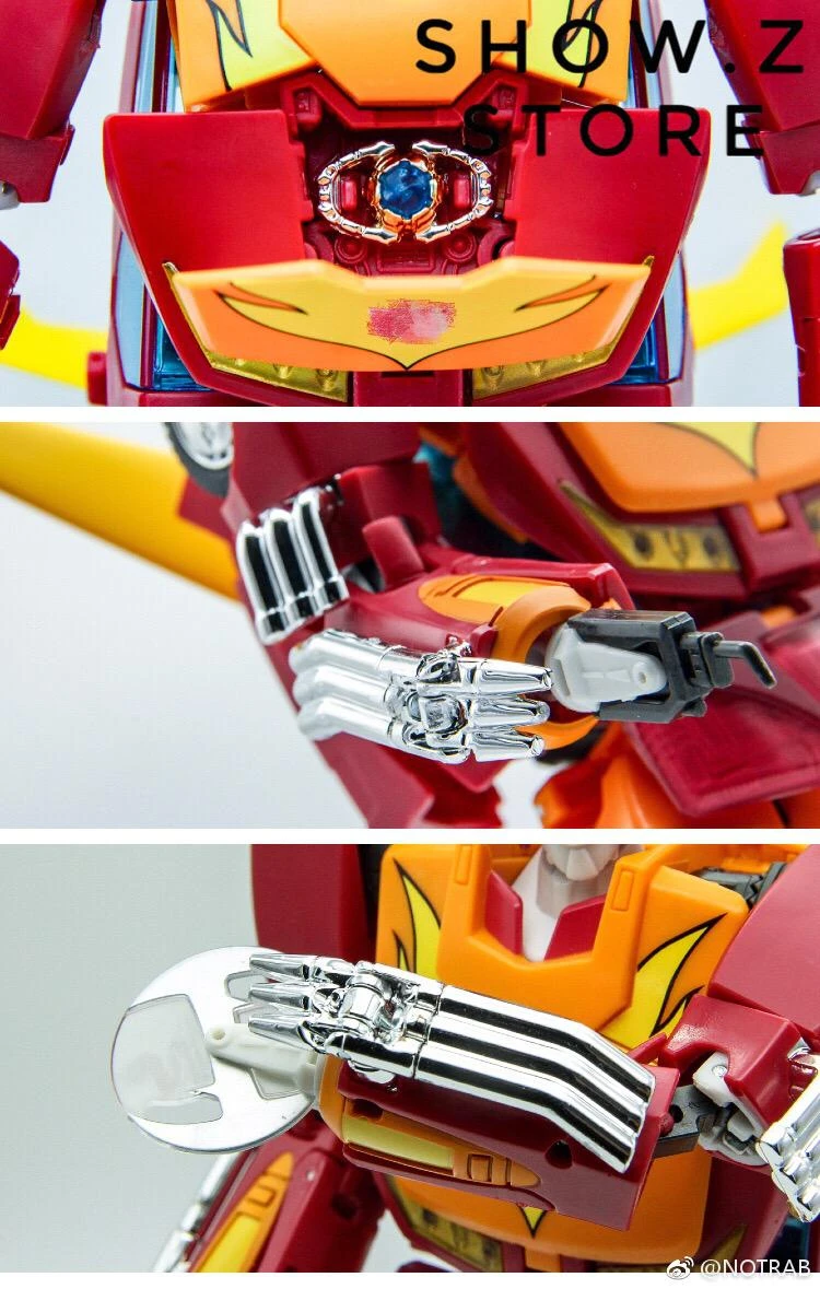 Takara Tomy Masterpiece MP-09 MP09 Rodimus Convoy Rodimus Prime Reissue W/ Coin - Image 4