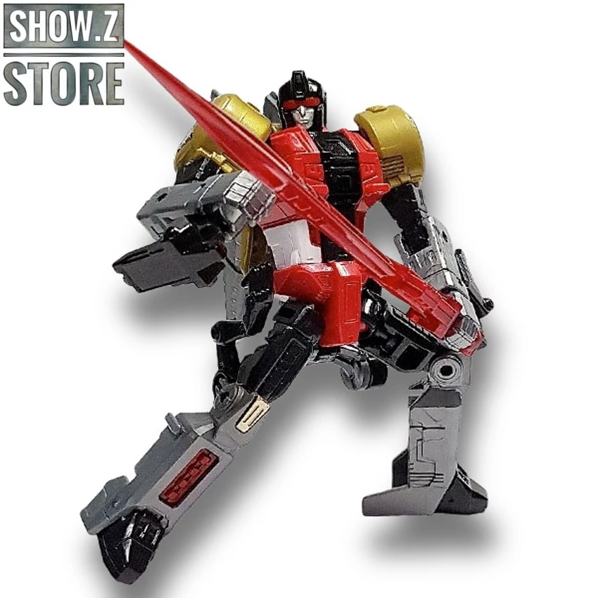 Black Mamba H6002-4B Raptor Slash & H6002-7B Robot Force Volcanicus Oversized Combiner Set Of 6 - Image 8