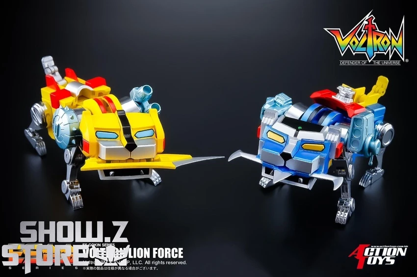 Action Toys Voltron Defender Of The Universe ES Gokin Voltron Lion Force - Image 4