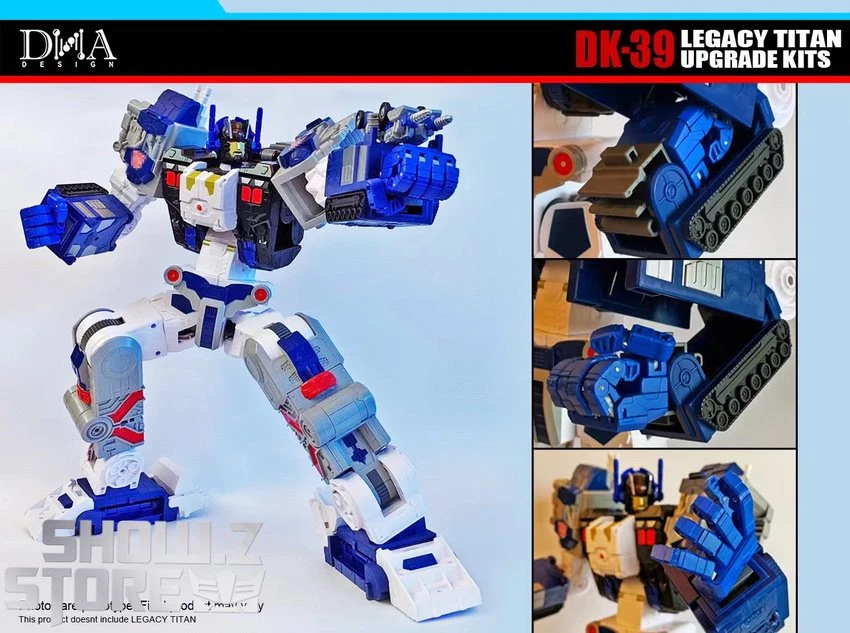 DNA Design DK-39 Upgrade Kits For Legacy Titan Cybertron Universe Metroplex W/o Bonus - Image 4