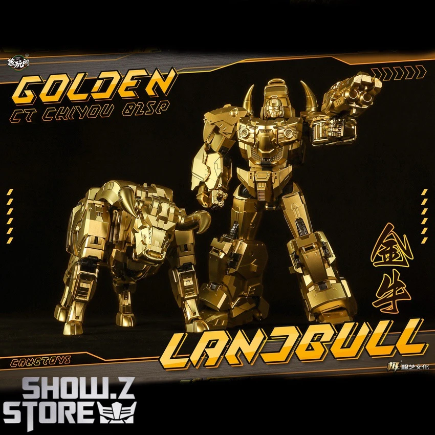 Cang-Toys CT-CY02SP Landbull Tantrum Golden Version - Image 2