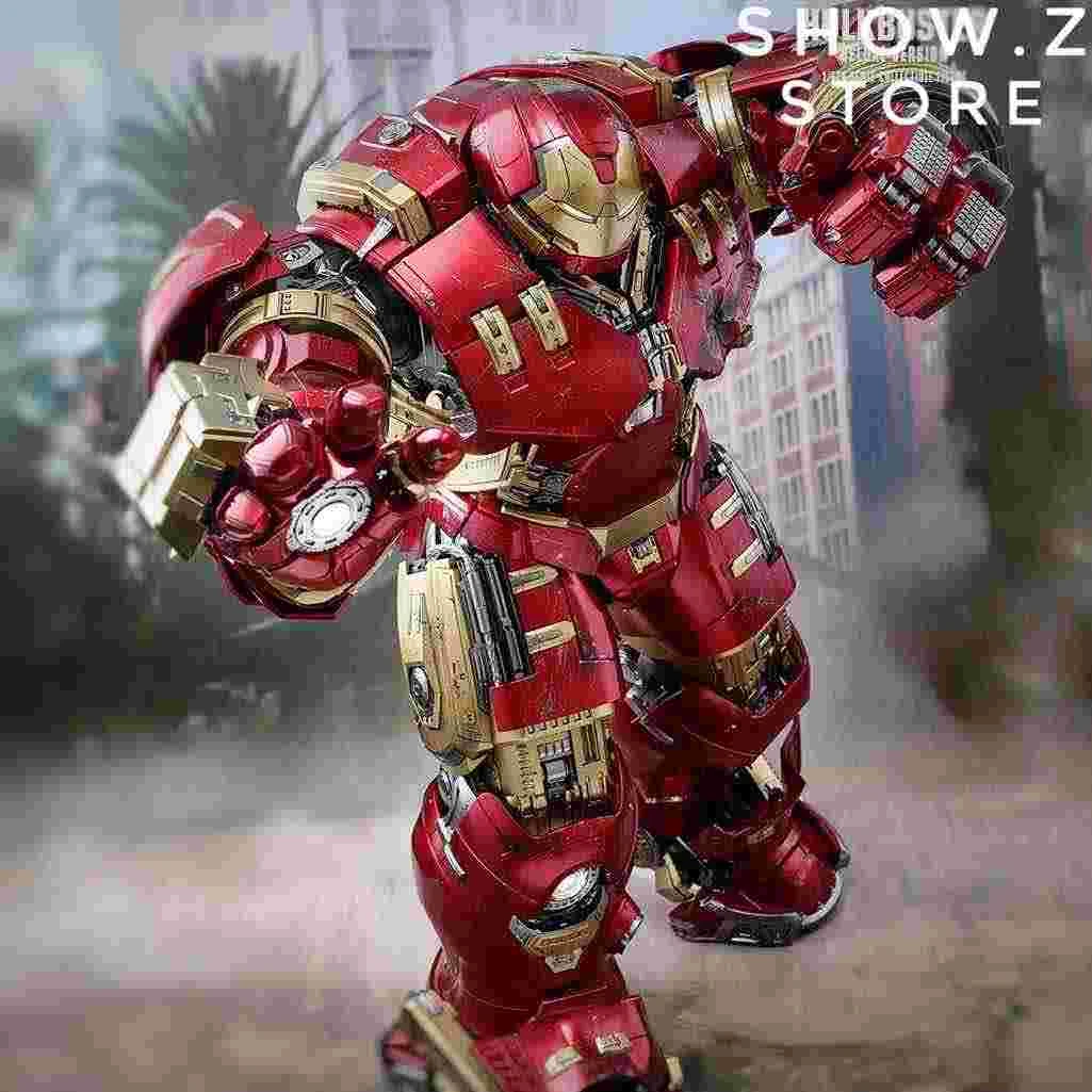 Hot Toys HT 1/6 Iron Man Mark XLIV MK44 MMS510 Hulkbuster Deluxe Version Avengers: Age Of Ultron Collectible Figure - Image 2