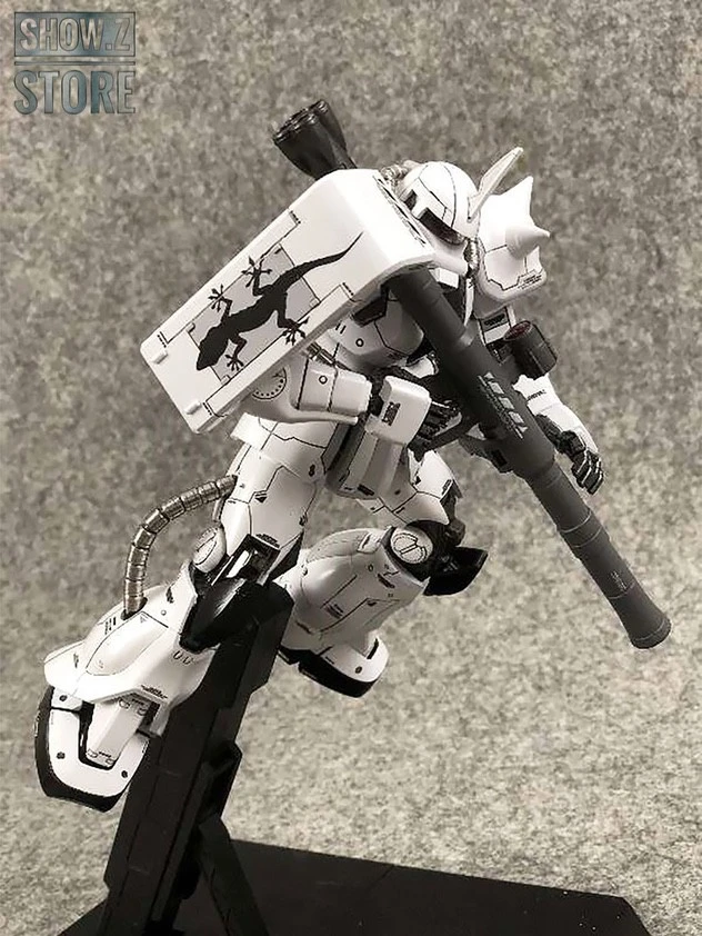 Metal Soldier MS 1/100 MS-06J MS06J Zaku II White Ogre Gundam Mobile Suit - Image 14
