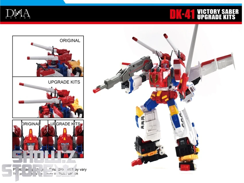 DNA Design DK-41 Upgrade Kits For Legacy Victory Saber - Image 6