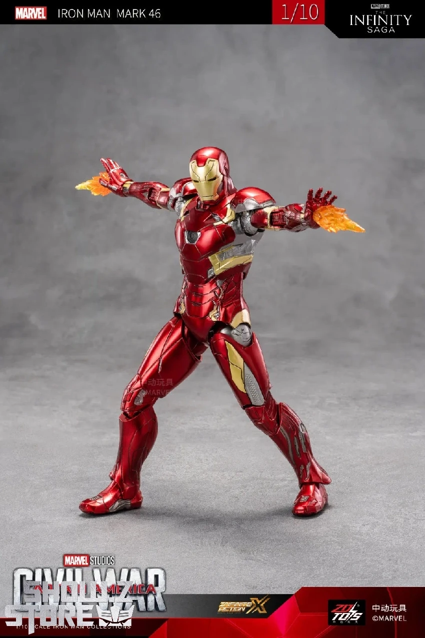 ZT Toys Marvel Licensed 1/10 Iron Man Mark 46 - Image 7