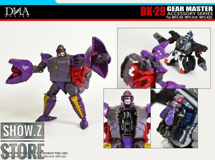 DNA Design DK-29 Upgrade Kit For WFC-K5/18/23 Blackarachnia,Dinobot & Scorponok - Image 8