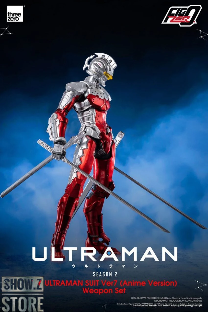 Threezero 1/6 Upgrade Weapon Set For Ultraman Suit Ver.7 Anime Version - Image 6