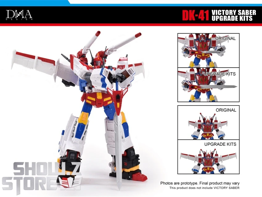 DNA Design DK-41 Upgrade Kits For Legacy Victory Saber - Image 7
