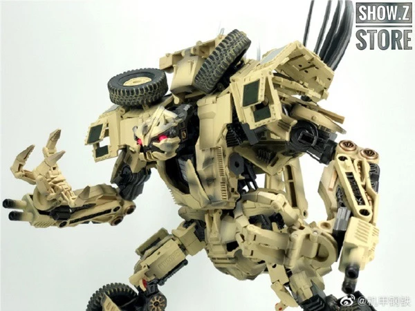TF Dream Factory GOD-09S Steel Claw Bonecrusher Movie Leader Class Smoke Paint Version - Image 3