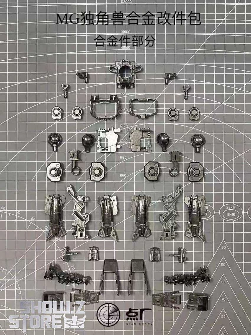 Point Factory Studio 1/100 Alloy Upgrade Kit For RX-0 Unicorn Gundam 03 Phenex - Image 2