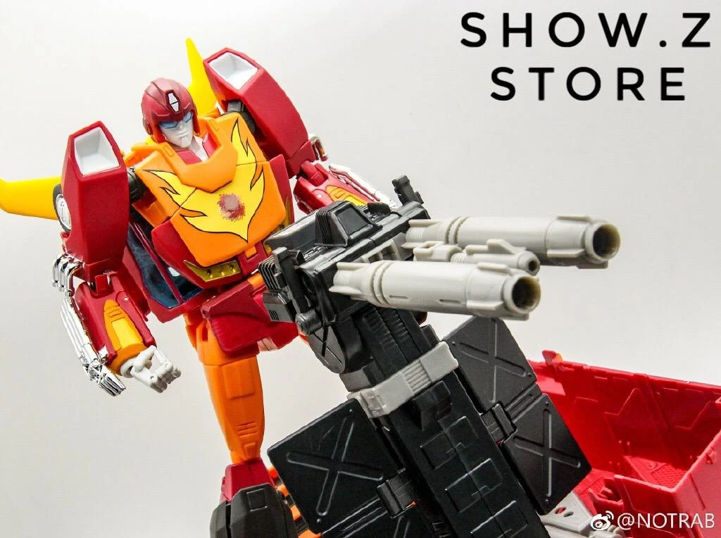 Takara Tomy Masterpiece MP-09 MP09 Rodimus Convoy Rodimus Prime Reissue W/ Coin - Image 3